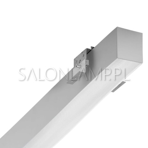 elegancka nieoślepiająca lampa belka wpuszczana w sufit bezramkowa z dyfuzorem z mikropryzmy Medio LED WP 27W 140,6cm do biura lub nowoczesnego pomieszczenia.jpg