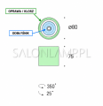 OPTA DISK ROUND NT RYSUNEK