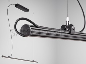 Freeline 1m LED - 1000x23x2000mm - Lampa Wisząca