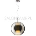 designerska lampa wisząca Beluga Royal 17W 40 titanum tytan