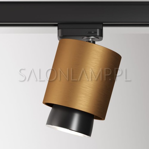 reflektor na szynie Claque 3F LED 20W brązowy