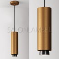 lampa zwieszana do nowoczesnych wnętrz Claque h30cm LED 20W brązowa
