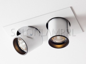 Auro Base 60x2 WP LED - 215x114x132mm - Lampa wpuszczana