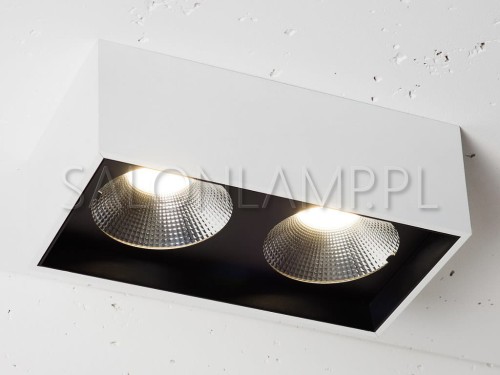 lampa natynkowa do surowych wnętrz Solid Lightbox 185.2 NT LED 2x23W