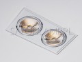 lampa wpuszczana w sufit podwieszany Lava X2 WP Trimless QR111
