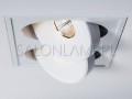 lampa wpuszczana do nowoczesnych wnętrz Lava X2 WP Trimless edge.LED 2x6,5W