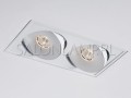 lampa wpuszczana w sufit podwieszany Lava X2 WP Trimless edge.LED 2x6,5W