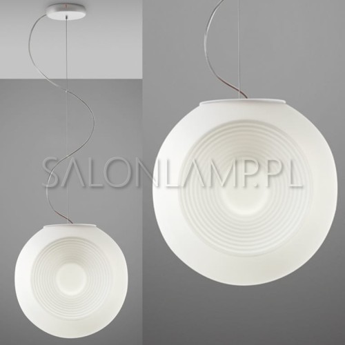 lampa zwieszana do nowoczesnych wnętrz Eyes SP 35cm 100W E27 biała