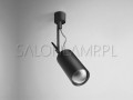 czarna oprawa natynkowa PETPOT LED 230V reflektor 8W soczewka AQForm