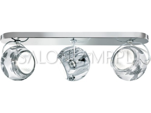 włoska lampa sufitowa ścienna Beluga 3 potrójny plafon kinkiet kryształ.jpg