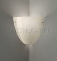 Kinkiet narożny ze szkła Murano Corner połysk  szary.jpg