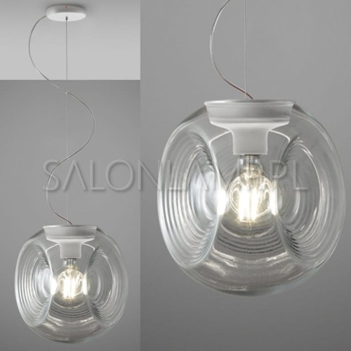 lampa zwieszana do nowoczesnych wnętrz Eyes SP 35cm 100W E27 kryształ