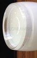 Lampa zwieszana szkło murano białe Implode SP38.jpg