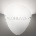 kinkiet szklany biały szkło murano Ovalina AP biały połysk lampa ścienna do pokoju.jpg