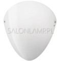 kinkiet szklany biały szkło murano Ovalina AP biały połysk lampa ścienna.jpg