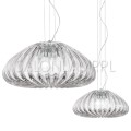 dizajnerskie lampy Lampa wisząca szkło murano Diamante SP50 ekskluzywna lampa do salonu.jpg