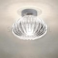 Lampa sufitowa włoska ze szkła murano Diamante PLG modne lampy do salonu szklane plafon do salonu.jpg