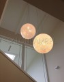 Lampa wisząca kula biała ze szkła murano Rina SP25 lampa zwis do pokoju eleganckie lampy wiszące aranżacja.jpg