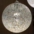 Lampa wisząca kula biała ze szkła murano Rina SP25 lampa zwis do pokoju eleganckie lampy wiszące oświetlenie do sypialni.jpg