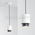 lampa zwieszana do nowoczesnych wnętrz Claque h10cm LED 20W biała
