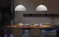 Nowoczesna lampa wisząca włoska lampa Dress SPG White białe szkło oświetlenie do jadalni lampy wiszące do domu aranżacja.jpg