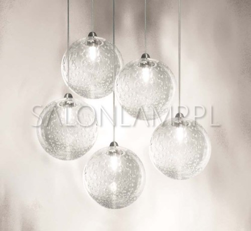 Lampa wisząca włoska Bolle SPP biała lampy wiszące szkło Murano modne nowoczesne lampy do salonu.jpg