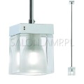 Lampa wisząca Cubetto crystal modne lampy wisząca kryształ transparentny włoskie lampy wiszące do domu.jpg