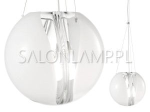 POC SP25 White & Crystal – 250x1200mm – Lampa Wisząca