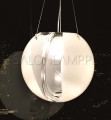 Lampa wisząca POC SP25 white crystal szkło Murano lampy zwis do domu nowoczesne lampy wiszące.jpg