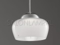 Lampa wisząca włoskie szkło Murano Cristallina SP white lampa zwis do domu firma Vistosi