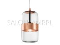 Lampa wisząca szkło Murano Futura SPM miedziana nowość.jpg