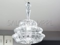 Lampa wisząca szkło Murano Novecento SP M szkło białe nowoczesne oświetlenie włoskie lampy lampa zwis ekskluzywna piękna.jpg