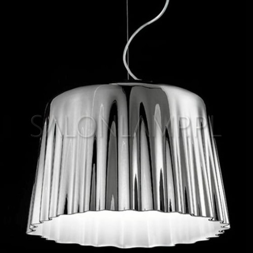 ekskluzywna lampa chromowa Cloth SP G ze szkła Murano.jpg