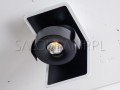 czarno biała lampa natynkowa reflektor Layer 1 Open edge.LED 6,5W.jpg