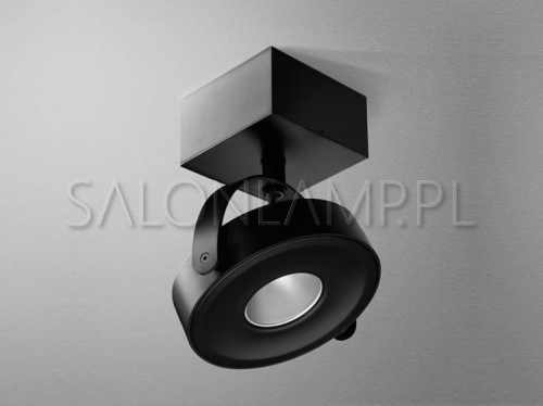 czarna oprawa natynkowa CERES 111 Plus QRLED reflektor 8W AQForm.jpg