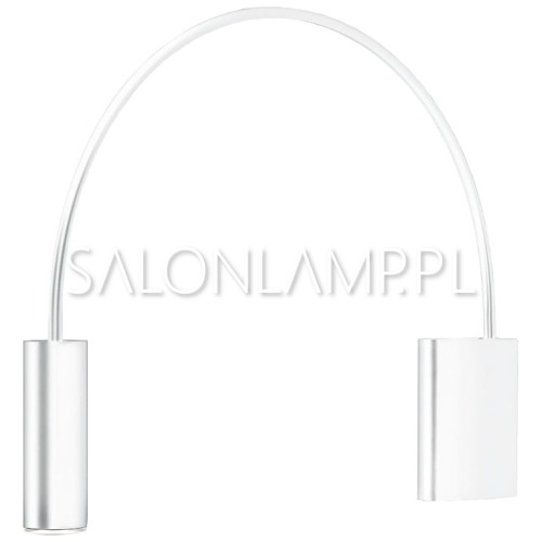 biały kinkiet LED dekoracyjny Volta A 3531 Estiluz z regulowanym ramieniem 368mm.jpg