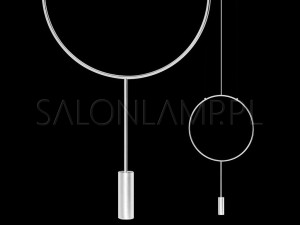 Revolta T Biała 380x35x4000mm – Lampa Wisząca