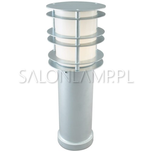 lampa ogrodowa Stockholm 49cm IP65 słupek pochodnia oświetlający drogę do posesji kolor cynk.jpg