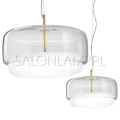 designerska włoska lampa wisząca Jube SP G LED z transparentnym kloszem.jpg