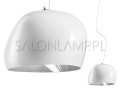 designerska biała lampa ze szkła Murano Surface SP P Vistosi.jpg