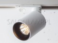 nowoczesna oprawa biała tuba natynkowa na szynie spot z czarnym odbłyśnikiem Texo XL.75 LED Adaptor 3F 10W H100.jpg