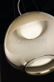 nowoczesna włoska lampa wisząca z kloszem dymionym ze szkła Murano Mirage SP LED Vistosi do każdego pokoju.jpg