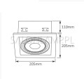 wpuszczana w sufit obniżany ramka kwadrat na halogen z regulowanym kątem świecenia Wpust 50W AR111 20,5x20,5cm schemat.jpg
