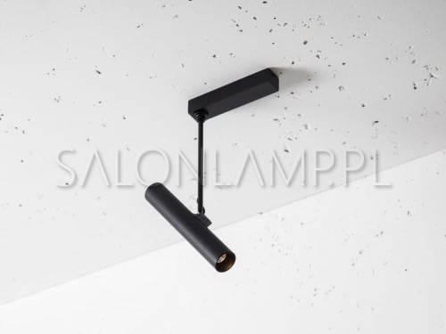 czarna oprawa natynkowa plafon reflektor na suficie Stik 35.1 NT 6W LED H180 do nowoczesnych pokojów.jpg