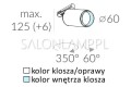 ładna lampa sufitowa reflektor Texo Single Pro Adoptor 1F 50W GU10 schemat.jpg