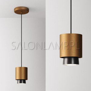 Claque h10cm LED 20W Brąz – 100x135x2000mm – Lampa Wisząca