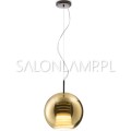 designerska lampa wisząca Beluga Royal 17W 30 gold złoty