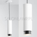 lampa zwieszana do nowoczesnych wnętrz Claque h30cm LED 20W biała