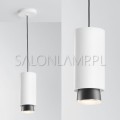 lampa zwieszana do nowoczesnych wnętrz Claque h20cm LED 20W biała