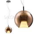 włoska lampa wisząca Beluga Royal 8,7W 20 bronze brąz